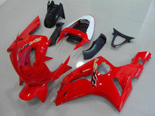Load image into Gallery viewer, Red and White Factory Style - NINJA ZX-6R 03-04 Fairing Kit