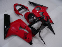 Load image into Gallery viewer, Red and Black Factory Style - NINJA ZX-6R 03-04 Fairing Kit