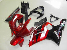 Load image into Gallery viewer, Red Black Factory Style - NINJA ZX-6R 03-04 Fairing Kit