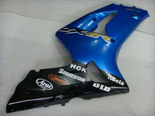 Load image into Gallery viewer, Blue and Black Factory Style - NINJA ZX-6R 03-04 Fairing Kit