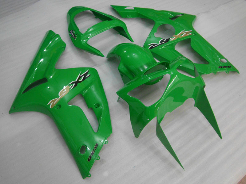 Gloss Green Factory Style - NINJA ZX-6R 03-04 Fairing Kit