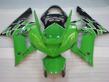 Load image into Gallery viewer, Green and Black Factory Style - NINJA ZX-6R 03-04 Fairing Kit