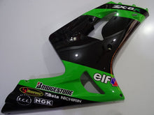 Load image into Gallery viewer, Black and Green Factory Style - NINJA ZX-6R 03-04 Fairing Kit