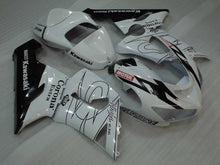 Load image into Gallery viewer, White and Black Corona - NINJA ZX-6R 05-06 Fairing Kit