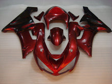Load image into Gallery viewer, Red and Black Flame - NINJA ZX-6R 05-06 Fairing Kit
