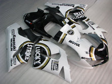 Load image into Gallery viewer, Black and White Lucky Strike - NINJA ZX-6R 05-06 Fairing Kit