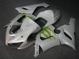 Kit de carénage Monster Pearl White - NINJA ZX-6R 05-06