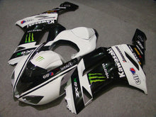 Load image into Gallery viewer, White and Black Monster - NINJA ZX-6R 07-08 Fairing Kit