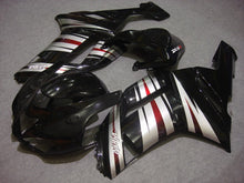Load image into Gallery viewer, Black and Silver Factory Style - NINJA ZX-6R 07-08 Fairing Kit