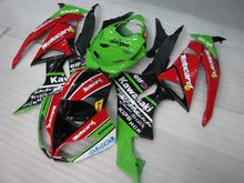 Load image into Gallery viewer, Red and Green Black Motocard - NINJA ZX-6R 09-12 Fairing Kit