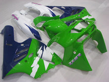 Load image into Gallery viewer, Green and White Blue Factory Style - NINJA ZX-9R 94-97 Fairing Kit
