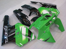 Load image into Gallery viewer, Green and Black Factory Style - NINJA ZX-9R 94-97 Fairing Kit