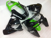 Load image into Gallery viewer, Green and Black Factory Style - NINJA ZX-9R 98-99 Fairing Kit