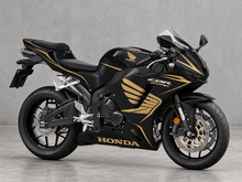 Load image into Gallery viewer, Black and Golden Factory Style - CBR600RR 24-26 Fairing Kit