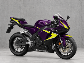 Purple and Yellow Factory Style - CBR600RR 24-26 Fairing Kit