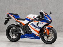 Load image into Gallery viewer, White and Orange Blue PARKALGAR - CBR600RR 24-26 Fairing Kit