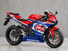 Load image into Gallery viewer, Red and Blue PATA - CBR600RR 24-26 Fairing Kit