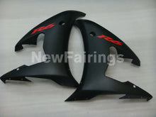 Charger l&#39;image dans la galerie, Matte Black and Gloss Black with Red Decals Factory Style - YZF-R6 03-04 Fairing Kit Vehicles &amp; Parts &gt; Vehicle Parts &amp;