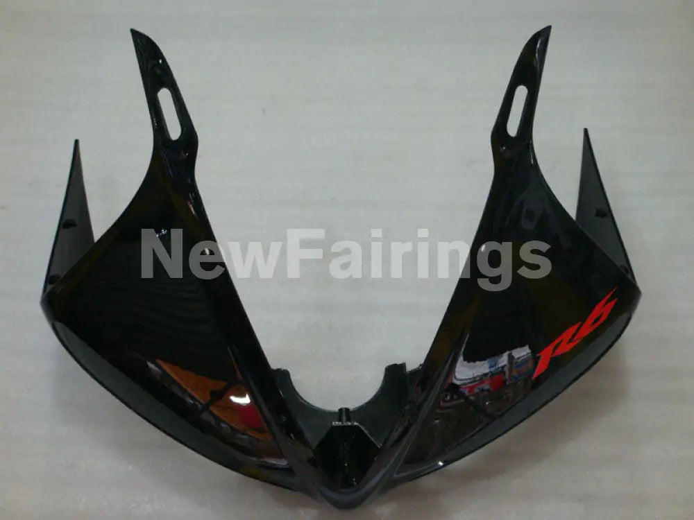 Matte Black and Gloss Black with Red Decals Factory Style - YZF-R6 03-04 Fairing Kit Vehicles & Parts > Vehicle Parts &