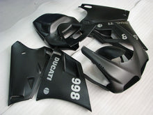 Load image into Gallery viewer, Matte Black Factory Style - Ducati 998 96-02 Fairing Kit (Single Passenger Seat)