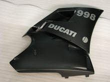Load image into Gallery viewer, Matte Black Factory Style - Ducati 998 96-02 Fairing Kit (Single Passenger Seat)