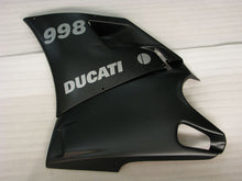 Load image into Gallery viewer, Matte Black Factory Style - Ducati 998 96-02 Fairing Kit (Single Passenger Seat)