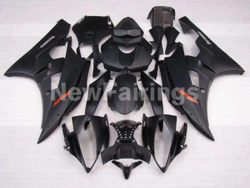 Matte Black Factory Style - YZF-R6 06-07 Fairing Kit Vehicles & Parts > Vehicle Parts & Accessories > Motor Vehicle