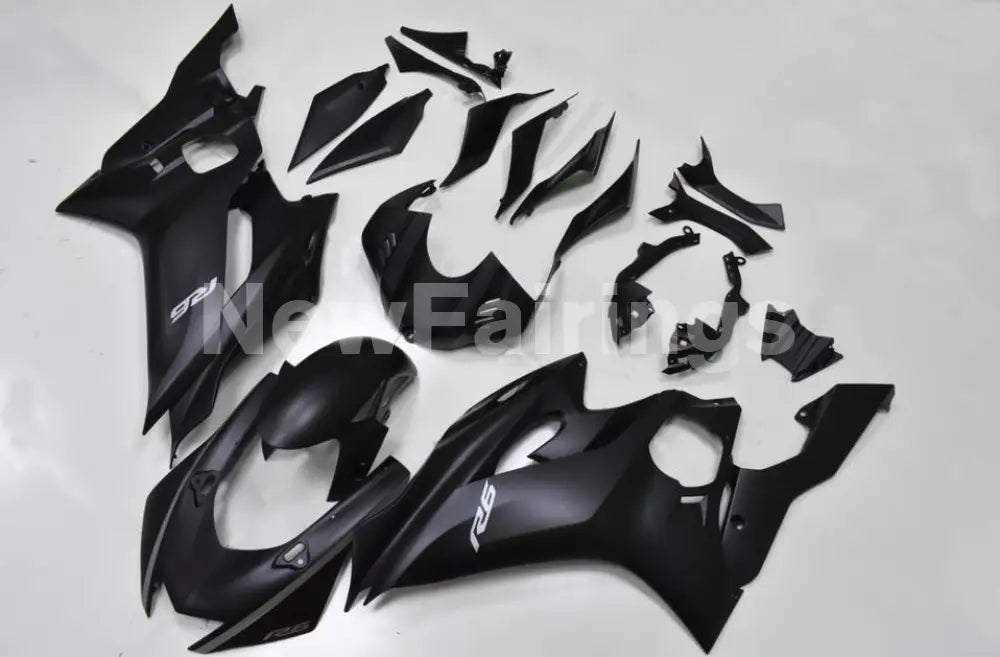 Matte Black Factory Style - YZF-R6 17-22 Fairing Kit Vehicles & Parts > Vehicle Parts & Accessories > Motor Vehicle