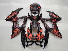 Charger l'image dans la galerie, Matte Black and Orange Corona - GSX-R600 08-10 Fairing Kit