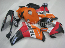 Charger l&#39;image dans la galerie, Matte Black and Orange Red Repsol - CBR1000RR 08-11 Fairing