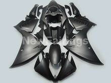 Charger l&#39;image dans la galerie, Matte Black black decals Factory Style - YZF-R1 12-14