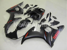 Charger l&#39;image dans la galerie, Matte Black with Red Decals Factory Style - YZF-R6 03-04 Fairing Kit Vehicles &amp; Parts &gt; Vehicle Parts &amp; Accessories &gt;