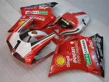 Load image into Gallery viewer, Number 1 Red and White Shell - Ducati 748/916/996/998 96-02 Fairing Kit (Single Passenger Seat)