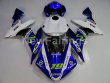 Load image into Gallery viewer, Number 19 White and Blue Black Monster - YZF-R1 04-06 Fairing Kit