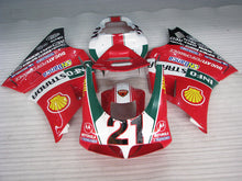 Load image into Gallery viewer, Number 21 Red and White Black Performance - Ducati 748/916/996/998 96-02 Fairing Kit