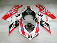 Load image into Gallery viewer, Number 21 Red and White Black Star - Ducati 1098 07-11 Fairing Kit