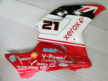 Load image into Gallery viewer, Number 21 Red and White Black Star - Ducati 1098 07-11 Fairing Kit