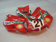 Load image into Gallery viewer, Number 21 Red and White Shell - Ducati 748/916/996/998 96-02 Fairing Kit (Single Passenger Seat)