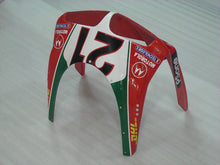Load image into Gallery viewer, Number 21 Red and White Shell - Ducati 748/916/996/998 96-02 Fairing Kit (Single Passenger Seat)