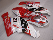 Load image into Gallery viewer, Number 21 Red and White Xerox - Ducati 749/999 03-04 Fairing Kit (Single Passenger Seat)