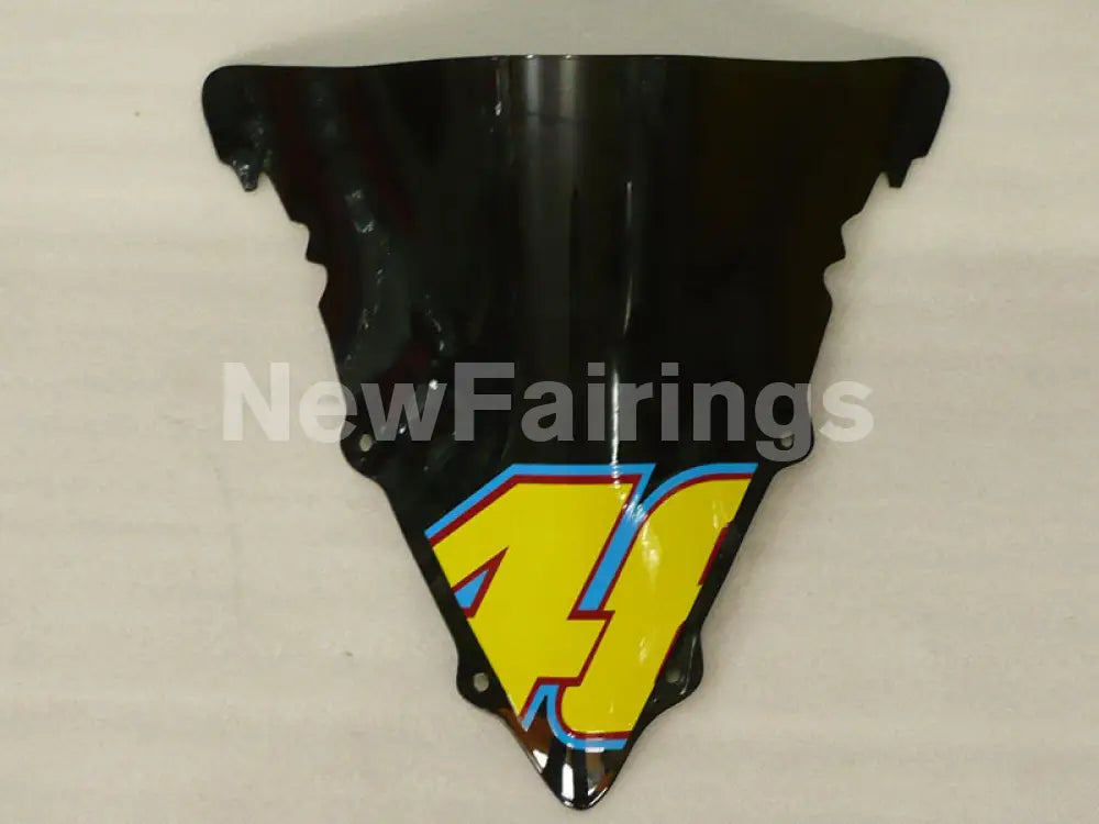 Number 46 Yellow and Black Sun Moon - YZF-R6 03-04 Fairing Kit Vehicles & Parts > Vehicle Parts & Accessories > Motor