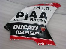 Load image into Gallery viewer, Number 55 Red and White Black MOTUL - Ducati 1198 07-11 Fairing Kit (Single Passenger Seat)