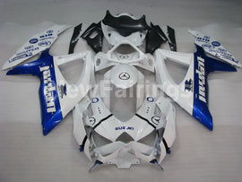 Number 59 White and Blue Jordan - GSX-R600 08-10 Fairing Kit