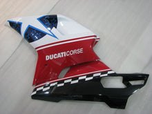 Load image into Gallery viewer, Number 69 White and Red Black Star - Ducati 848/1098/1198 07-11 Fairing Kit
