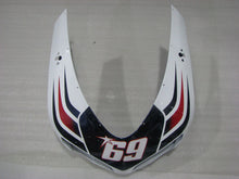 Load image into Gallery viewer, Number 69 White and Red Black Star - Ducati 848/1098/1198 07-11 Fairing Kit