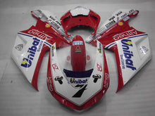 Load image into Gallery viewer, Number 7 Red and White Batterie - Ducati 1098 07-11 Fairing Kit