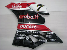 Load image into Gallery viewer, Number 7 Red and White Black PIRELLI - Ducati 1199 Panigale 12-14 Fairing Kit