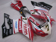 Load image into Gallery viewer, Number 7 Red and White Black TIM - Ducati 1199 Panigale 12-14 Fairing Kit
