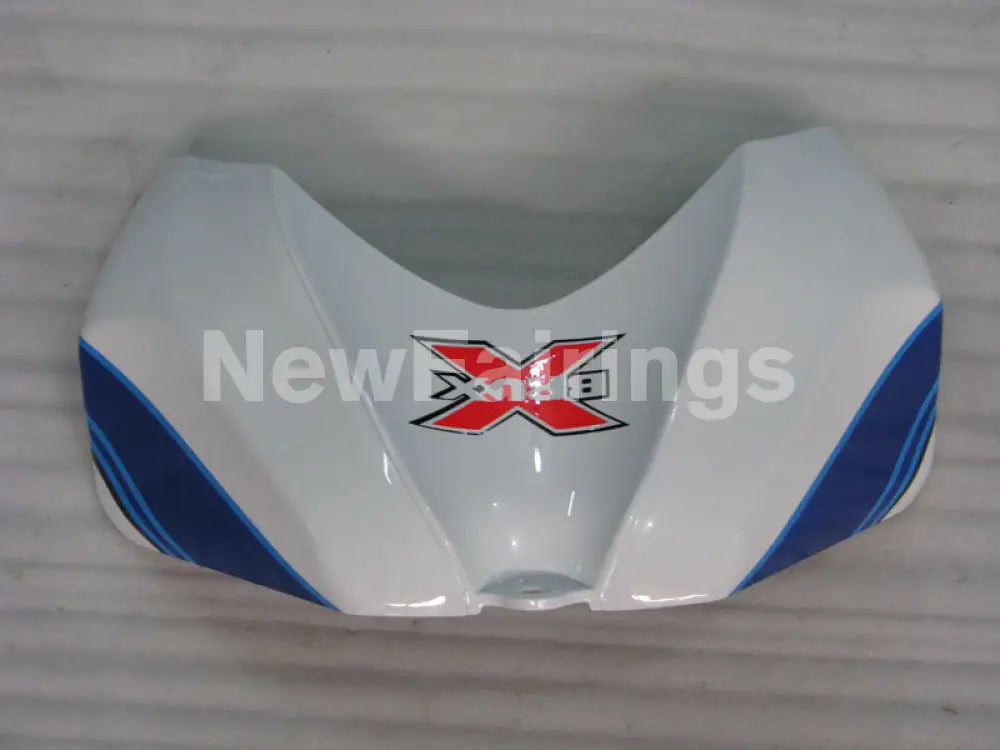 Number 76 White and Blue Red Dark Dog - GSX-R600 06-07 Fairing Kit