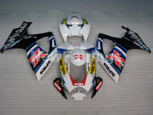 Load image into Gallery viewer, Number 76 White and Blue Red Dark Dog - GSX-R600 06-07 Fairing Kit